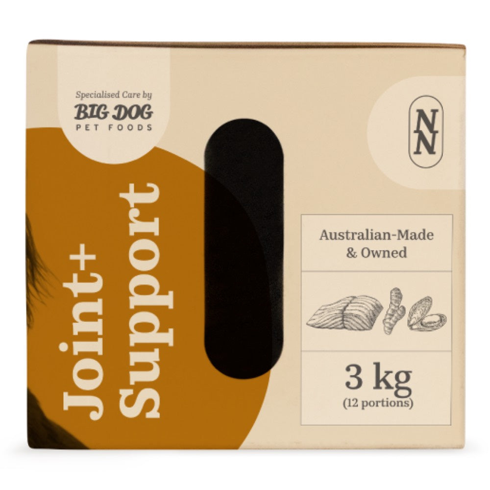Big Dog Barf Nourish Nutrition Joint+ Support Frozen Raw Dog Food 3kg
