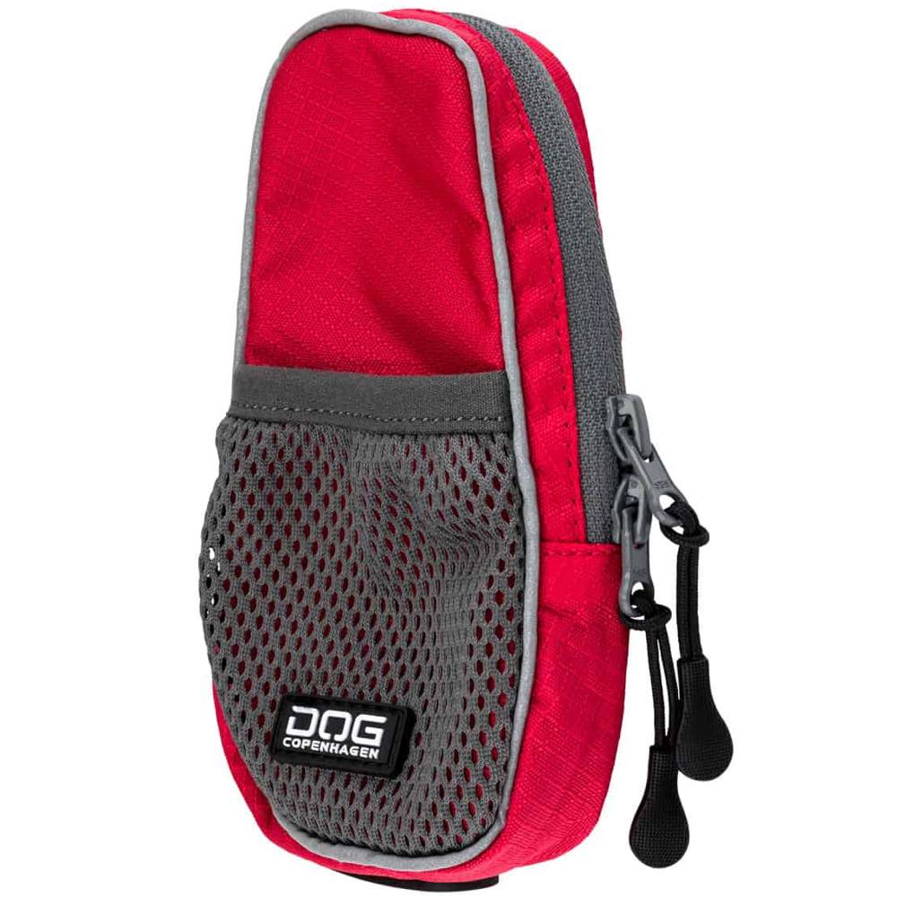 DOG Copenhagen Pouch Organizer Dog Leash Bag (Classic Red)