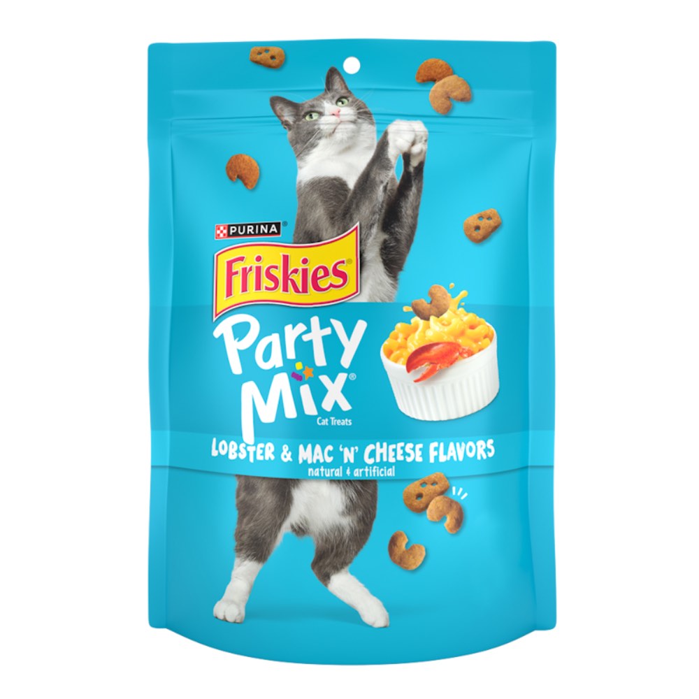 15% OFF: Friskies Party Mix Lobster & Mac ??N?? Cheese Cat Treats 60g