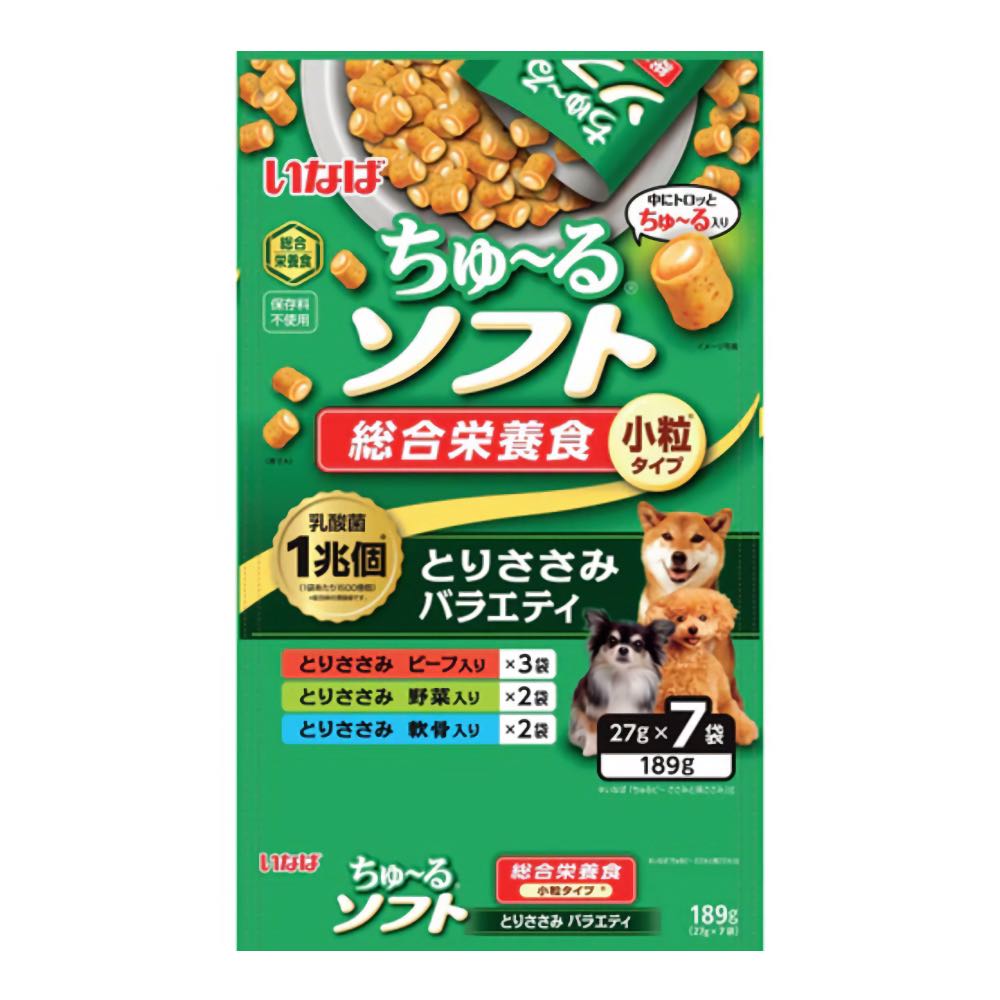 "Inaba Churu Soft Meal Chicken Fillet with Vegetables, Beef & Cartilage Dog Food 189g"