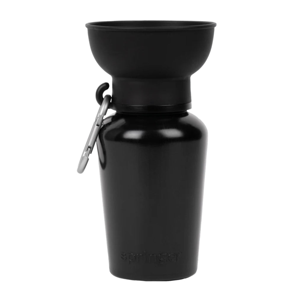 Springer Flip Dog Travel Water Bottle 590ml (Oat)