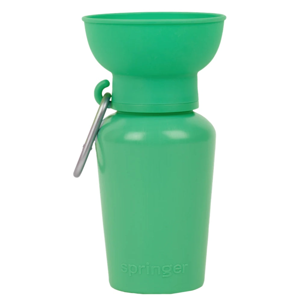 Springer Flip Dog Travel Water Bottle 590ml (Oat)