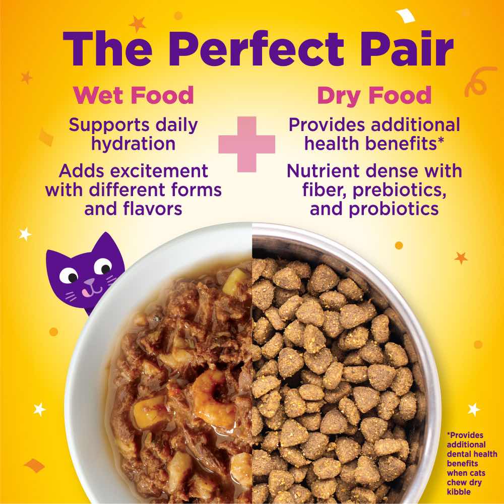 "$1 OFF: Wellness Appetizing Entrees Flaked Tuna, Mackerel & Shrimp Adult Pouch Cat Food 1.4oz"