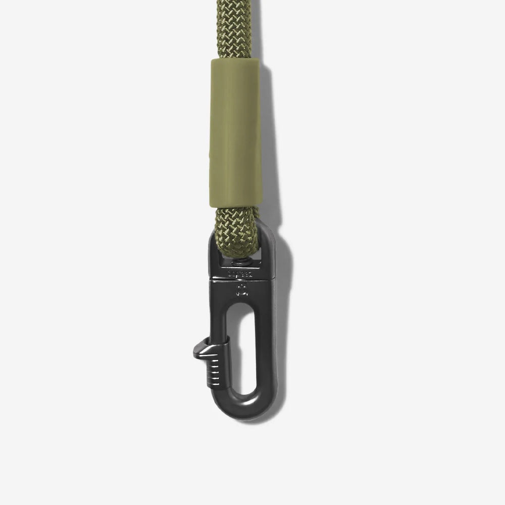 Zee.Dog Army Green Hands Free Rope Dog Leash